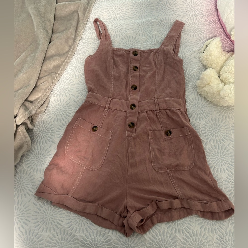 American Eagle Romper with buttons